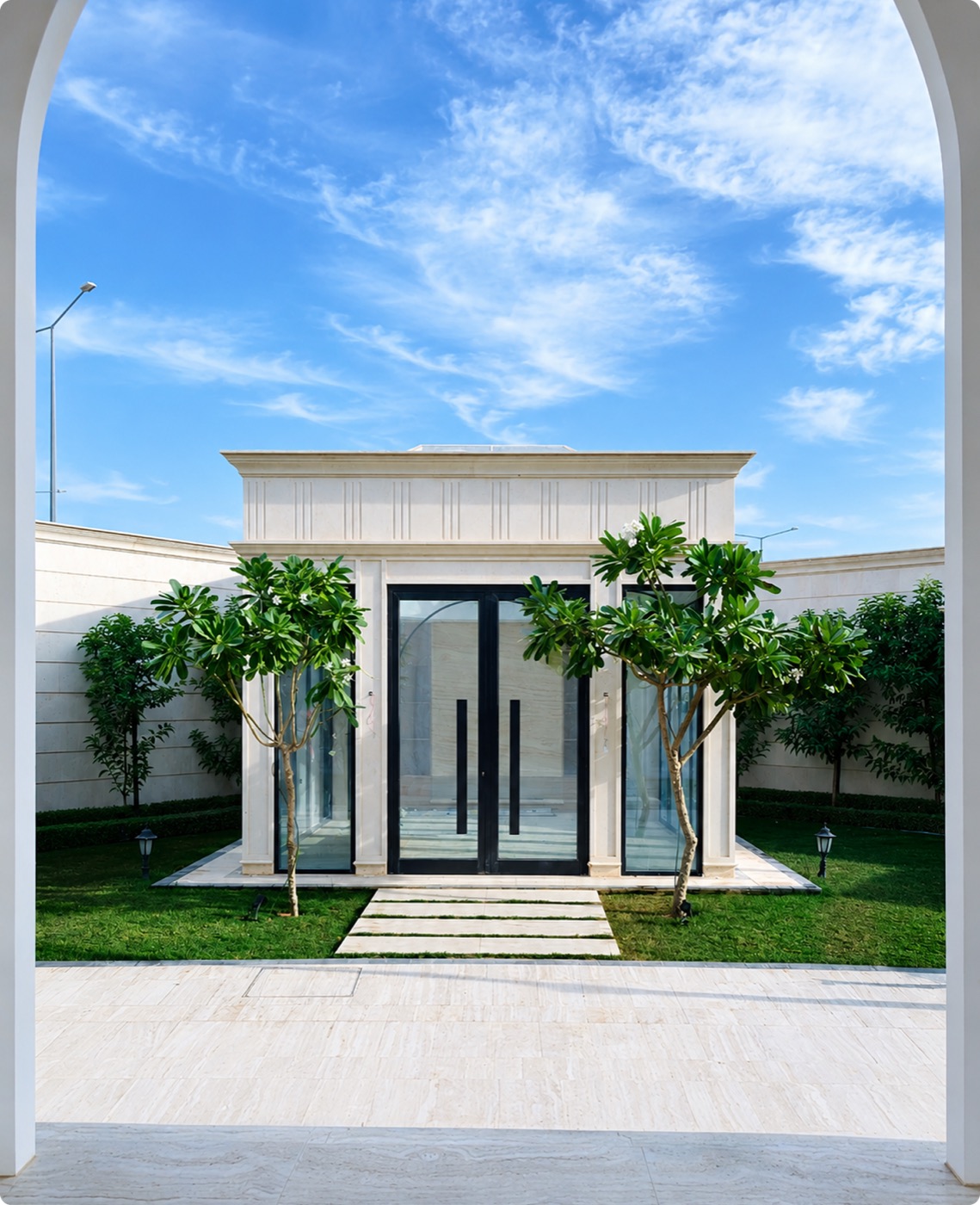 أعمال لاندسكيب — قنابة الرياض