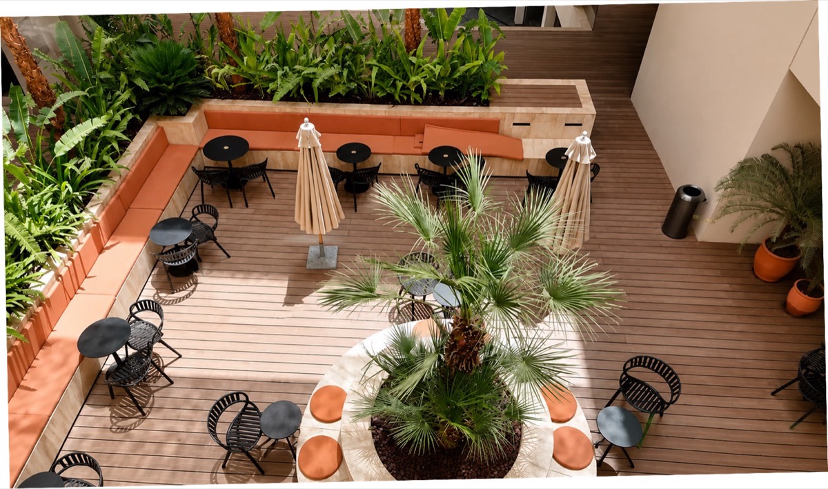 Rafa Hotel landscape — overview